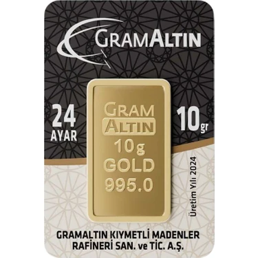 NADİR veya İAR veya REKOR  10 gr 24 Ayar 995 Milyem Gram