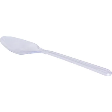 Çelikpençe Çeli̇kpençe Lüx Şeffaf Plastik Kaşık Kullan At