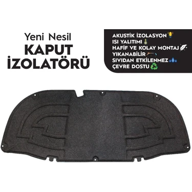 Toyota Corolla Cross Kaput Izolatörü (2022