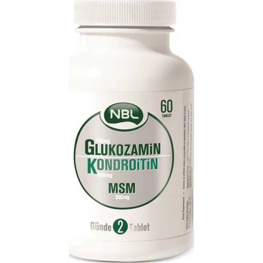 NBL Glukozamin Kondroitin MSM 60