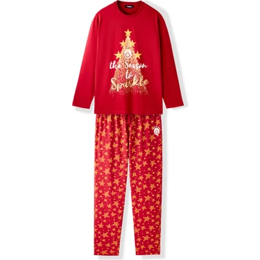 Gs Store Galatasaray Kadın Yeni Yıl Pijama Takım
