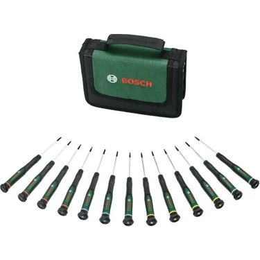 BOSCH Elektronikçi Tip Klemens Tornavida Takımı 13