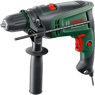 Bosch Universalımpact 730 Darbeli Matkap + 15 Parça x Line