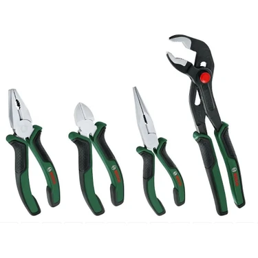 Bosch 4'Lü Pense Yan Keski Kargaburun Boru Anahtarı Seti -