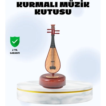 SHC4200 Bfs Enstrüman Şeklinde Müzik Kutusu Lüt Tasarım Melodious