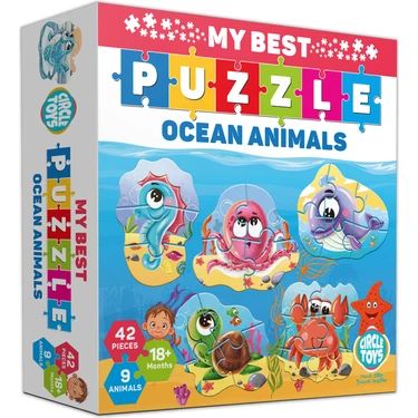 Circle Toys My Best Puzzle Ocean