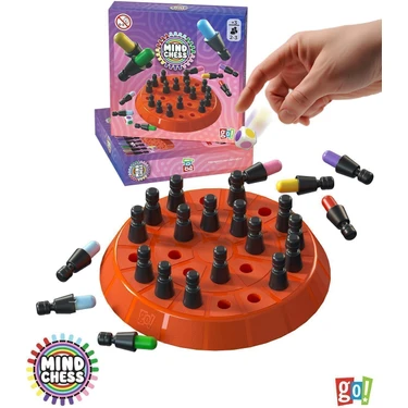 Go Toys Mind Chess Hafıza Oyunu Renklerle Hafıza ve Zihin Geliştirme Satrancı