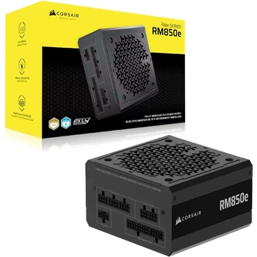 CORSAIR RME Serisi RM850e 850 Watt 80+ Gold Tam Modular Güç Kaynağı EU Versiyon