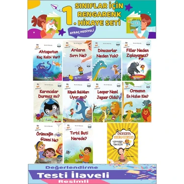 1.sınıf Ben Bunu Bilmiyordum Hikaye Seti (Hızlı Okuma
