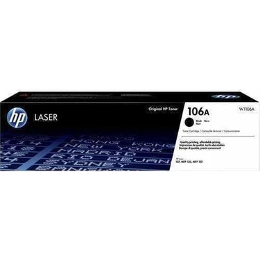 Hp 106A - Hp  - Siyah Toner