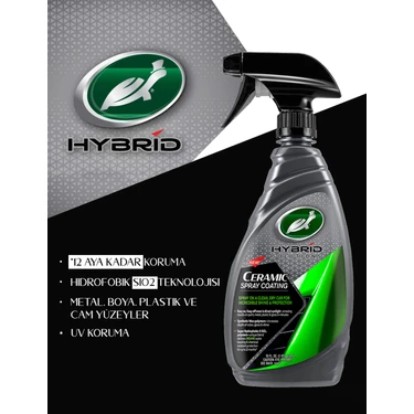 Turtle Wax Seramik Sprey Kaplama Boya Koruyucu