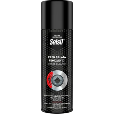 Selsil Fren Balata Temizleme Spreyi - Toz ve Yağ Giderici, Leke Bırakmayan Formül, 500 ml, Tüm