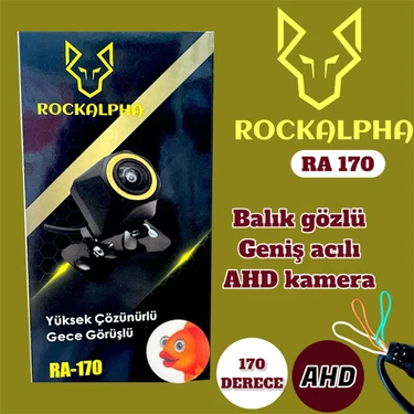 Rockalpha RA170 Balık Gözü Ahd Geri Görüş