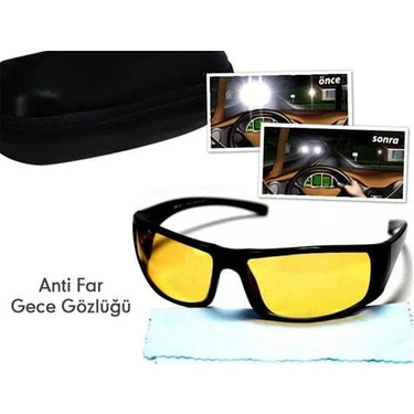 Pileli Store Anti Far Gece Görüş