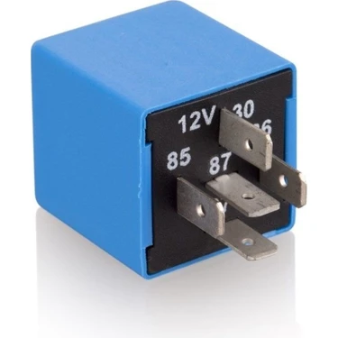 Üstün Titreyen Korna Rölesi (Kesici Röle) 12 Volt 30 Amper 5 Uçlu Tüm Marka Ve Model Araçlar