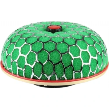 Nyf Hks Hava Filtresi Tuning Mantar Krom-Yeşil 19,5 x 9 cm (Giriş: