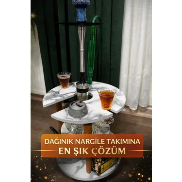 Dnz Nargile Sehpası, Tekerlekli Nargile