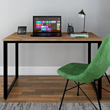 Ceramical 60 x 120 cm Çalışma  Masası Bilgisayar Masası Ofis Masası - Atlantik