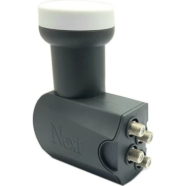 Next YE-404 Platinum Quad 4 Çıkışlı LNB – 0.1 dB Yüksek Kazanç, Düşük Gürültü, 4K UltraHD ve FullHD