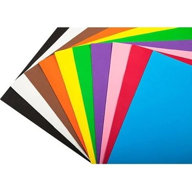 Bigpoint Fon Kartonu 50 x 70 Cm Karışık Renkler 10'lu