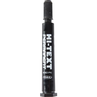 Hı-Text Permanent M. Kesik Uçlu Siyah