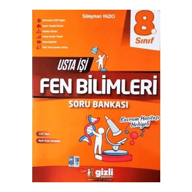 Gizli Yayınları 8. Sınıf LGS Fen Bilimleri Usta İşi Soru