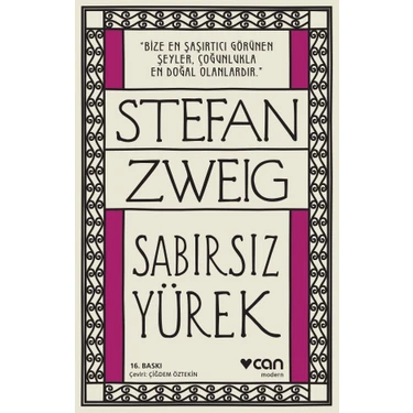 Sabırsız Yürek - Stefan