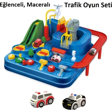 Montessori Eğlenceli ve Maceralı Trafik Oyun
