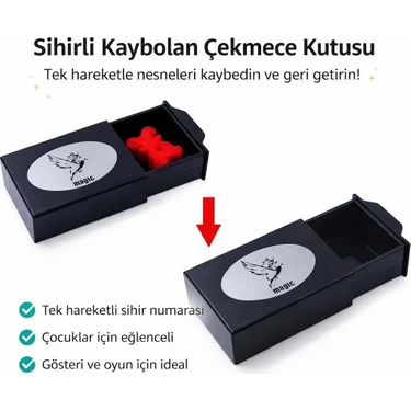 Fırsatkolik Herşeyi Kaybeden Sihirli Kutu Sihirli Çekmece 3X10X7