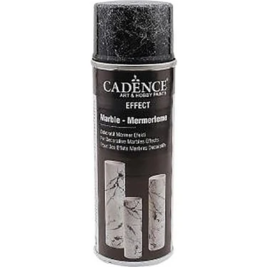 Cadence Sprey Mermer Efekti Boyası Gümüş Damarlı 200