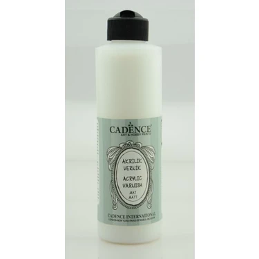 Cadence 250 Ml Mat Vernik Su Bazlı Akrilik Vernik Yüzey Koruma İçin