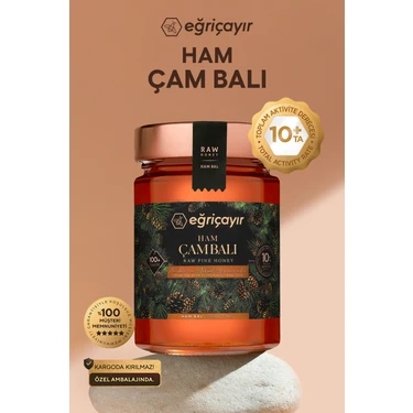 Eğriçayır Ham Çam Balı TA10+ 850G (Hakiki,
