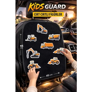 Kurra Store Peugeot 605 (6b) 2.5 Turbo Diesel (129 Hp) 2000 Uyumlu Kids Guard Araba Koltuk Arkası