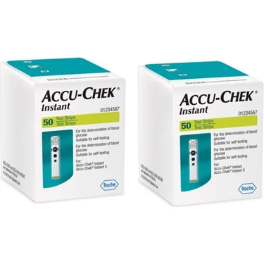 Accu-Chek Instant Ölçüm Çubuğu 50 Adet 2