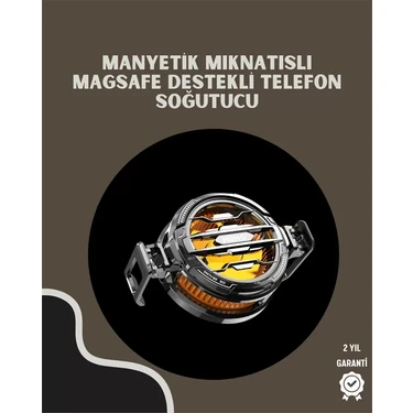 Epilons Tüm Telefonlarla Uyumlu Kompakt Soğutucu | Yüksek Performanslı Hızlı