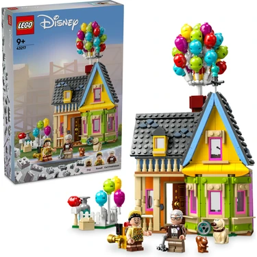 LEGO® │ Disney “Yukarı Bak” Evi 43217 - 9 Yaş & Üzeri Çocuklar için Yaratıcı Oyuncak Yapım Seti