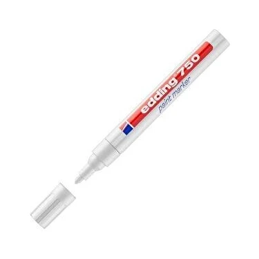 Edding 750 Boya Dekor Beyaz Marker Kalemi