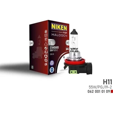 Nıken H11 55W Halojen Ampul PGJ19 2