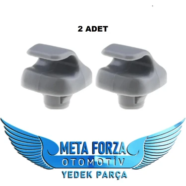 Honda Civic Vtec Fd6 Fb7 Crv Jazz City Uyumlu Güneşlik Ayağı Güneşlik Klips Tırnağı Gri - 2