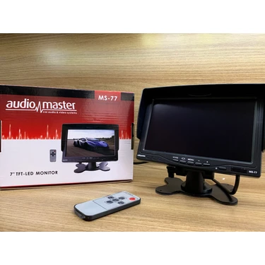 AUDIO 7" LED 2'li Monitör(2 Ad Kamera