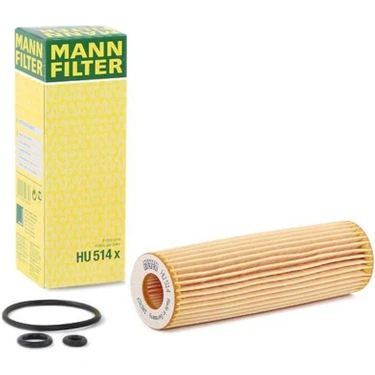 Mann Fılter Mercedes-Benz W204 C180 Komp. (M271) 156PS Yağ Filtresi | Mann Filter HU514X