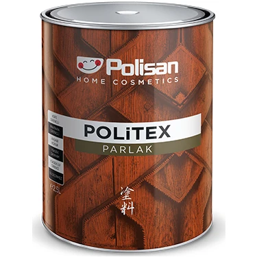 Polisan Politex Lüx Vernik Ahşap Koruyucu Açık Meşe 0,75 Lt