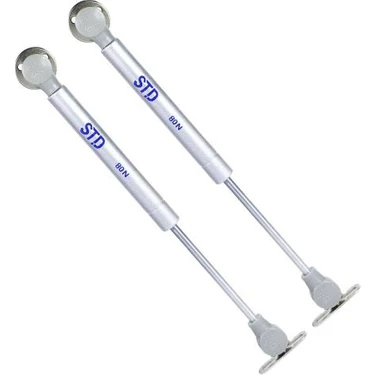 Std Dolap Amortisörü Gazlı Piston Kapak Hidroliği 27 cm 80N-(2