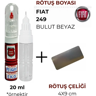 Önder Ticaret Aracınıza Özel Renk Kodu ile Rötuş Boyası Iğne Uçlu ve Fırçalı - Rötuş