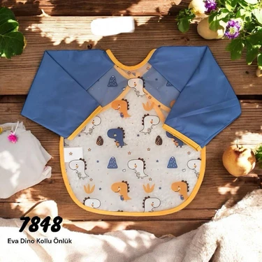 My Baby Kumsal Sıvı Geçirmez Bebek& Çocuk Mama ve Aktivite Önlüğü  Desenli  Eva