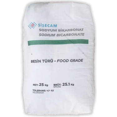 Şişecam  Karbonat Sodyum Bi Karbonat (Besin Sodasi) 25