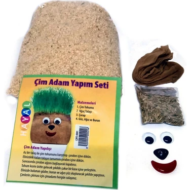 Hayal Çim Adam Yapım Seti 15
