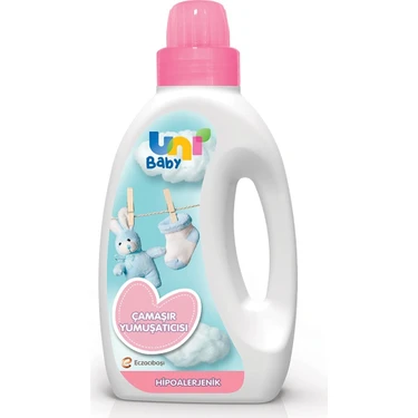 Uni Baby 1500 ml Çamaşır Yumuşatıcı Hipoalerjenik Özellikli Yumuşaklık Sağlayan