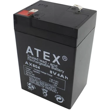 Atex Akü 6V 4A (10X7X4.5CM)