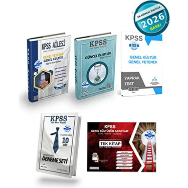 KPSS Ailesi | 2026 Kpss Efsane 5 Li (Hızlandırılmış
